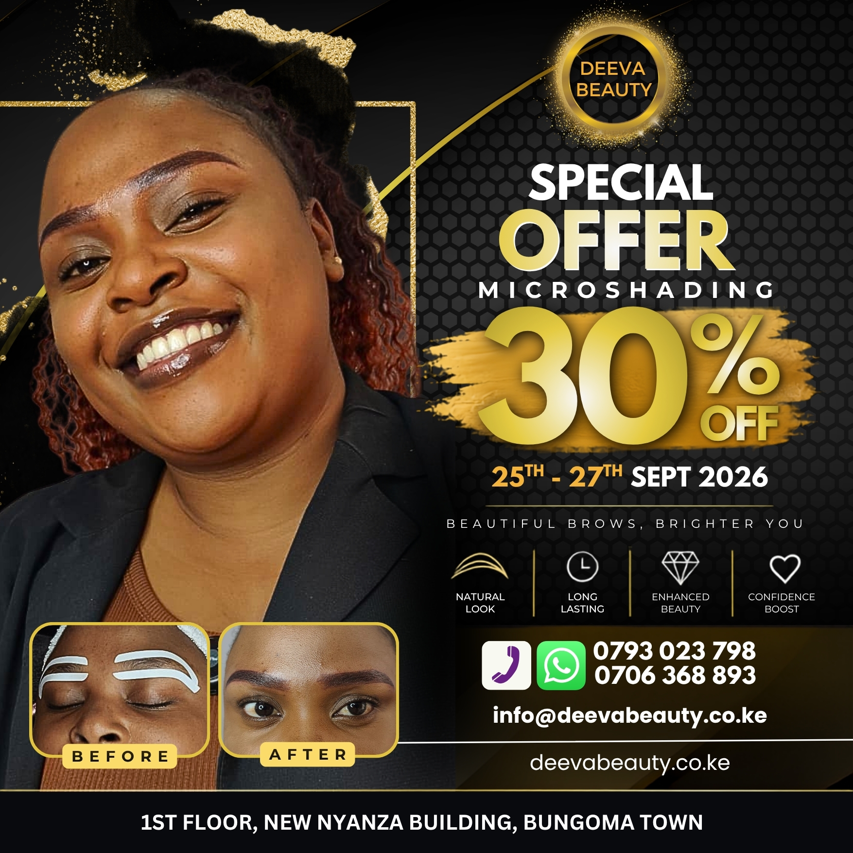 Deeva Beauty microshading campaign
