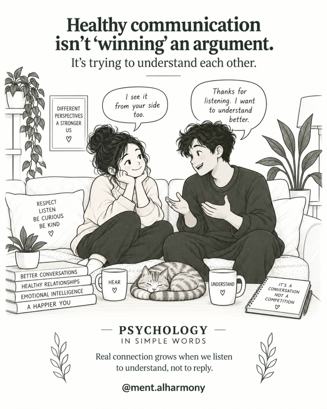 Mental Harmony awareness creative